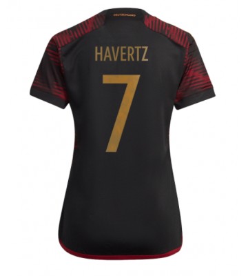 Saksa Kai Havertz #7 Vieraspaita Naisten EM-Kisat 2020 Lyhyet Hihat